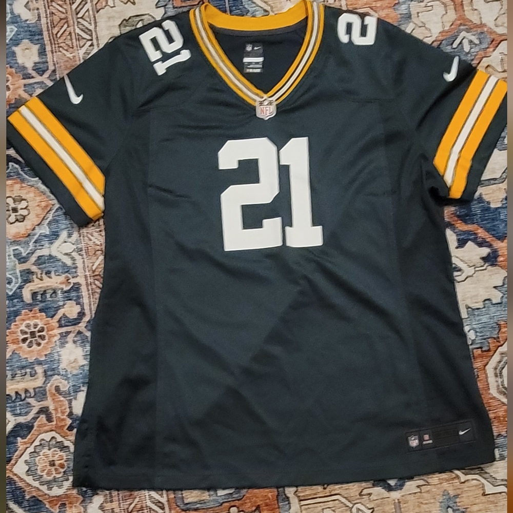 Nike Green Bay Packers Ha Ha Clinton-Dix #21 Women’s 2XL On Field Jersey Like Ne